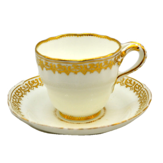 Antique China Teacup and Saucer c1890-1905