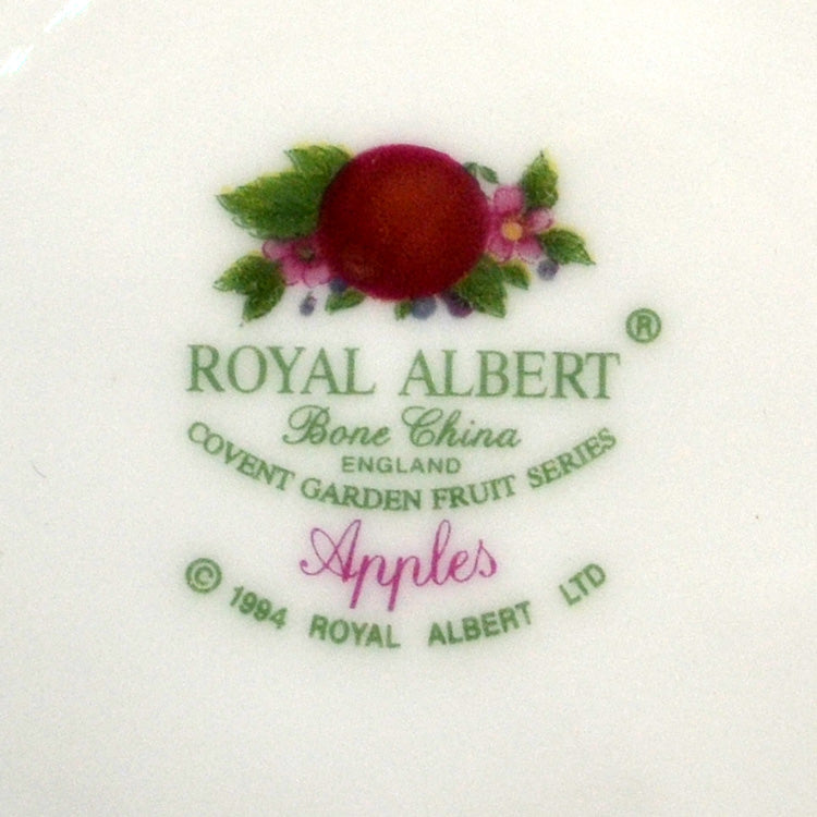 Royal Albert China Apples China Mark