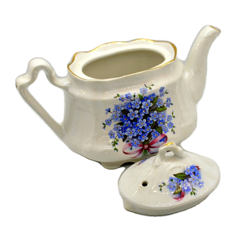 Arthur Wood  and Sons Vintage Floral China Teapot