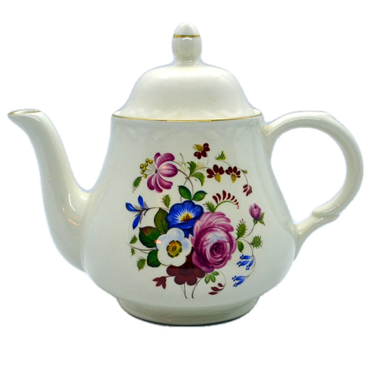 Arthur Wood & Sons Staffordshire Vintage China Teapot 6096