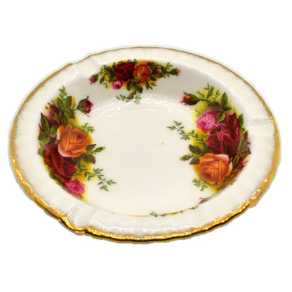 Royal Albert China Old Country Roses Ash Tray 1962-1972