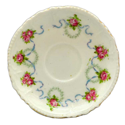 Atlas floral china saucers