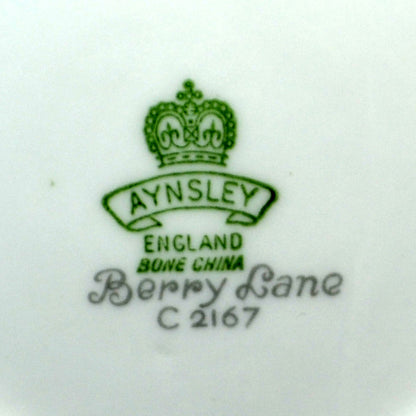 Aynsley China Berry Lane 2167 Small Teapot