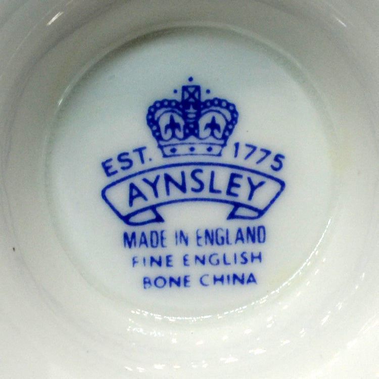 Aynsley China Footed Bowl Queen's 60th birthday 1986