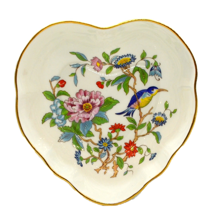 Aynsley China Pembroke Heart Shaped Small Dish