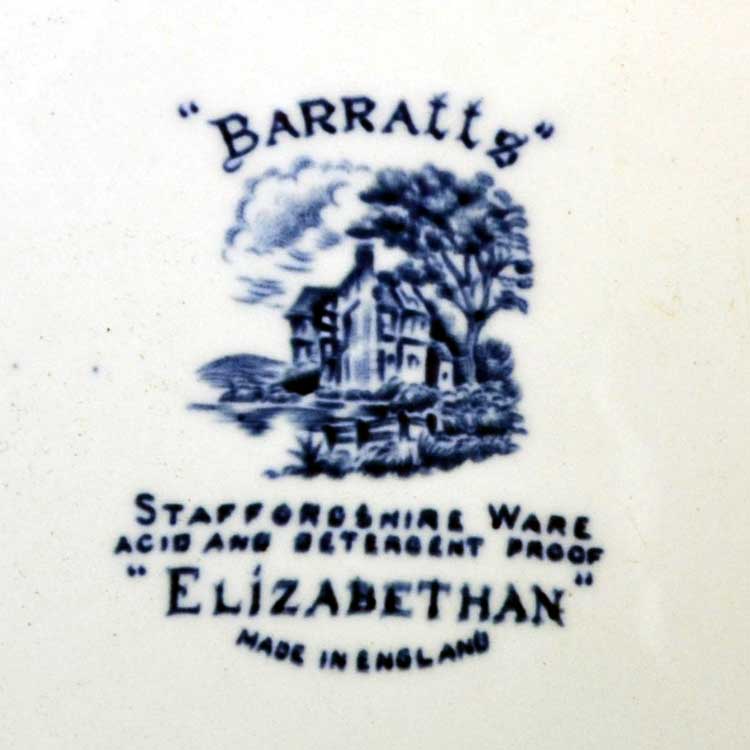Barratts Elizabethan factory stampo