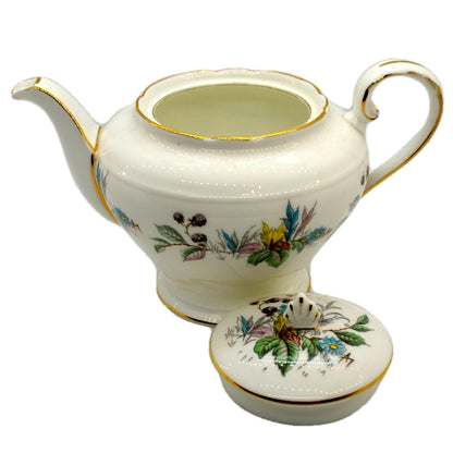 Aynsley China Berry Lane 2167 Small Teapot