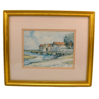 Jason Partner Framed Print of Blakeney Quay Norfolk