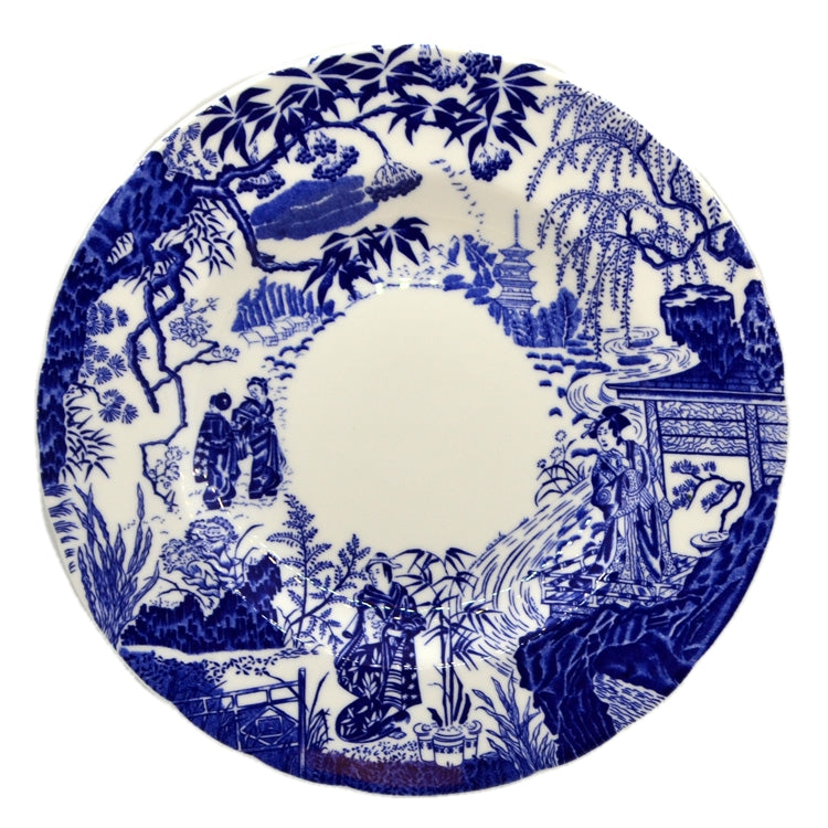 Royal Crown Derby Mikado Blue and White China Dinner Plate