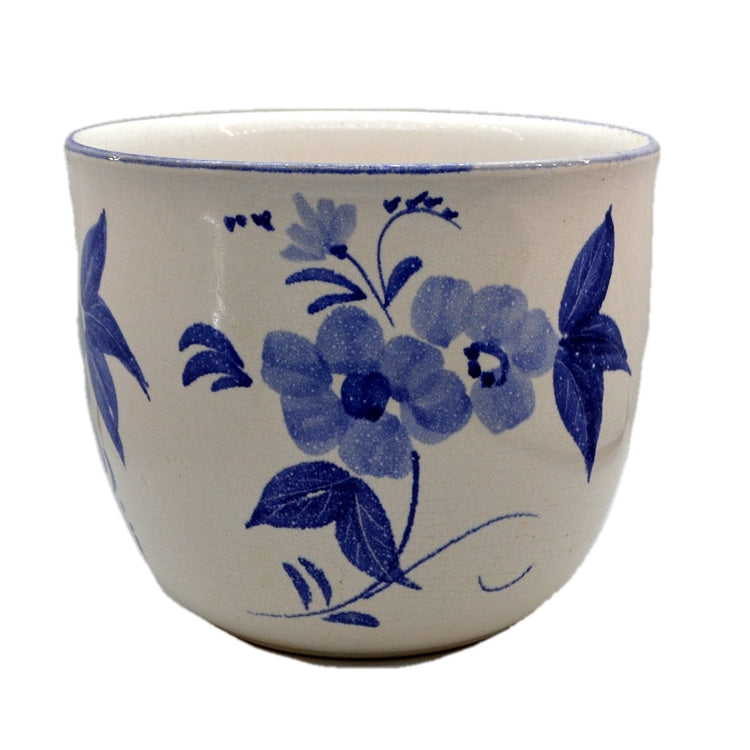 Scheurich Blue and White China Large Jardiniere Planter