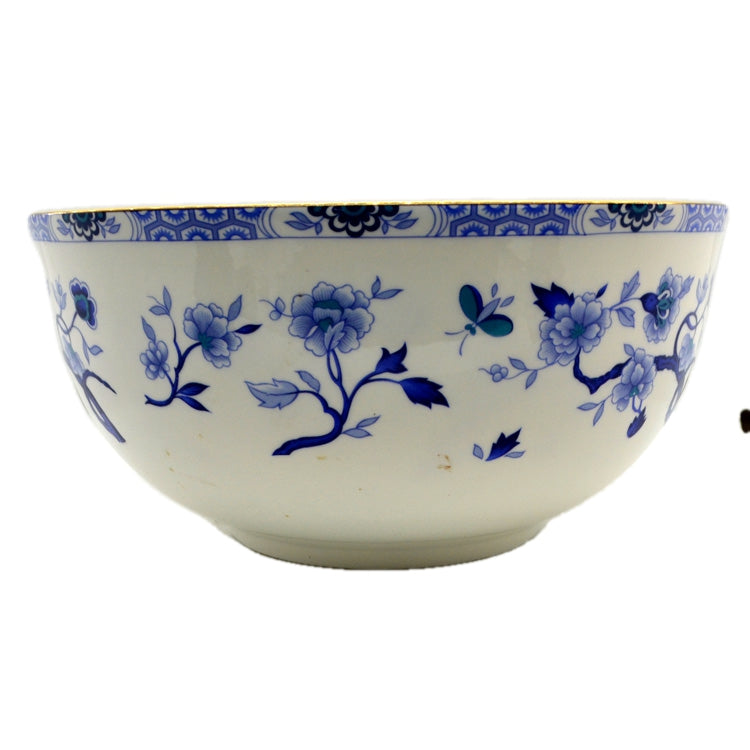 Vintage Royal Grafton Blue and White China Dynasty Large Bowl