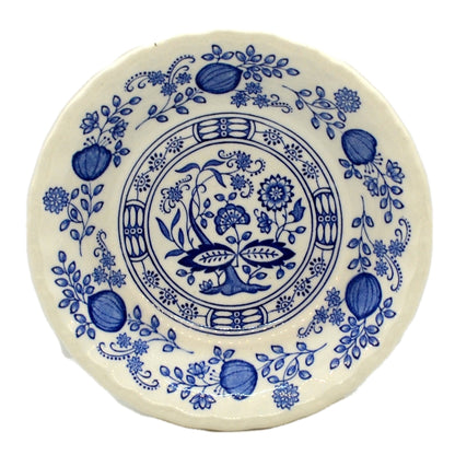 Blue Heritage China Blue Onion Dessert Bowl