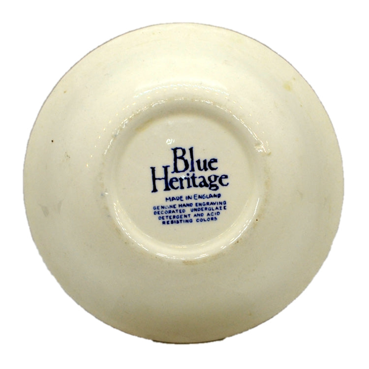 Blue Heritage China Blue Onion Dessert Bowl