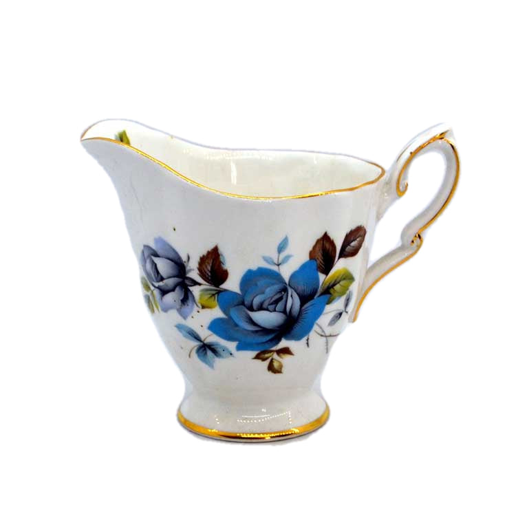 Royal Standard Blue mist Floral china milk jug