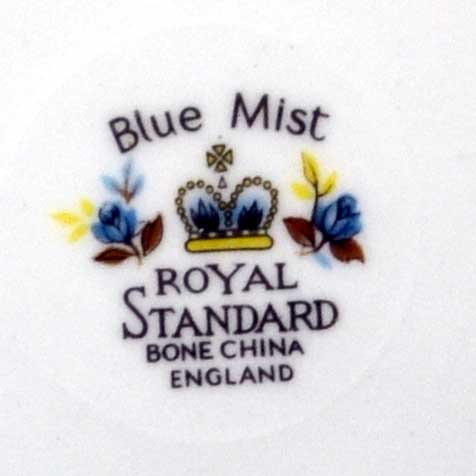 Royal Standard blue mist factory stamp