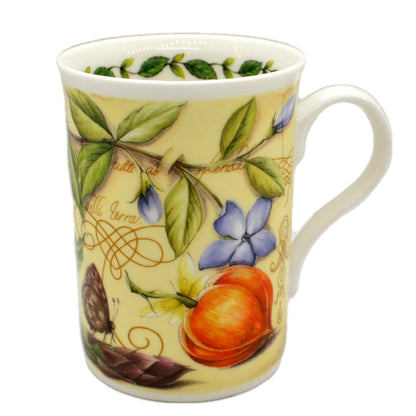 Crown Trent Bone China Botanical Mug