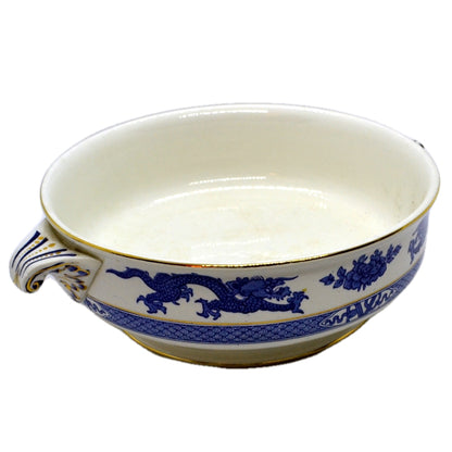 booths blue dragon serving bowl