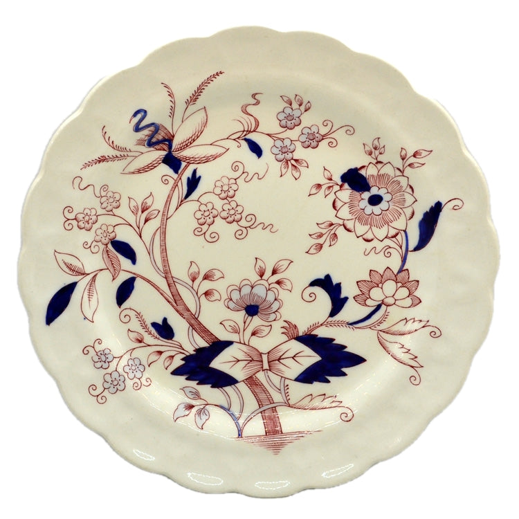 Antique Booths Fresian A8022 8.5-inch China Dessert Plate