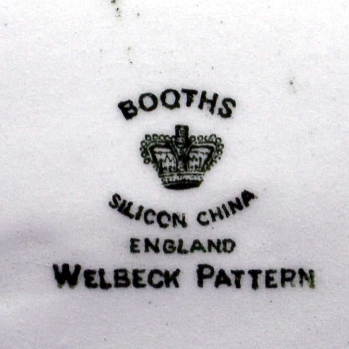 Booths welbeck factory marks