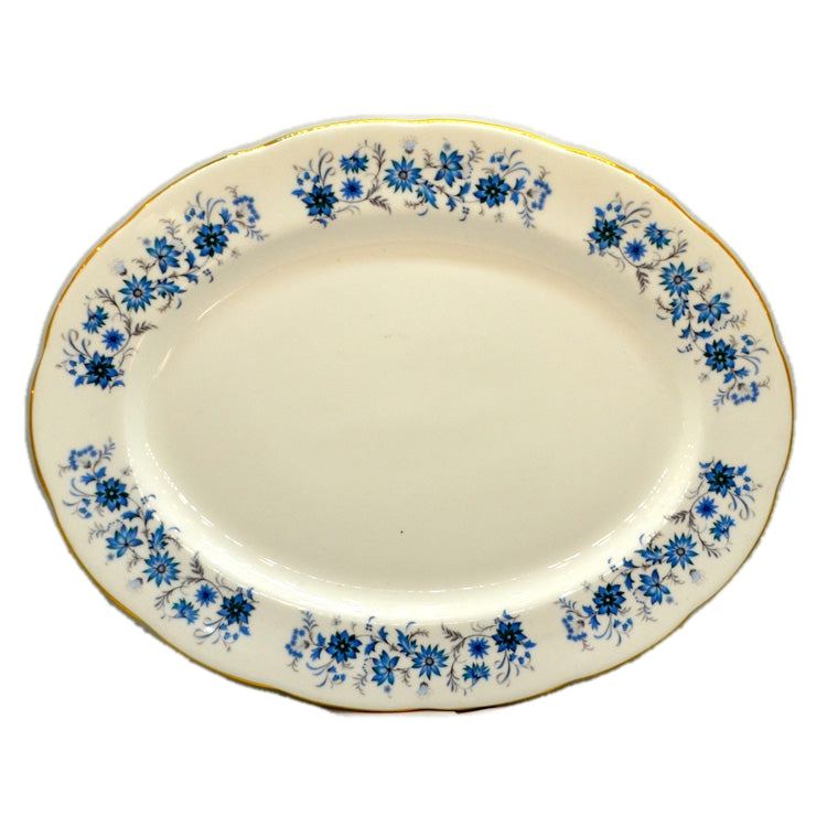 Colclough Braganza Bone China 13-inch Oval Platter 8454