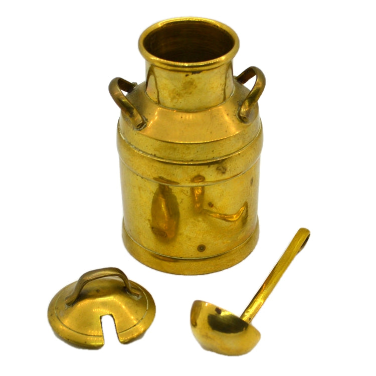 Vintage Brass Milk Churn Cruet