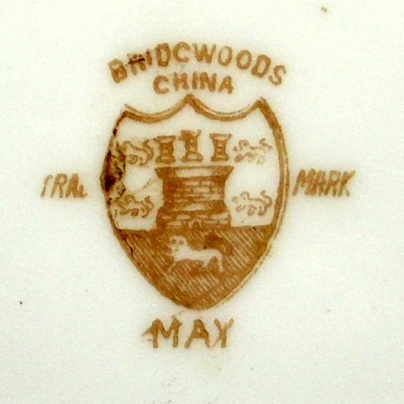 Antique Bridgwoods China May 5932 Teacup Trio