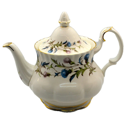 Royal Albert China Brigadoon Large Teapot