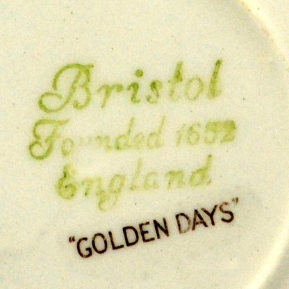 Bristol Floral China Golden Days Saucer