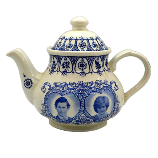 James Broadhurst Charles & Dianna Royal Wedding China Teapot