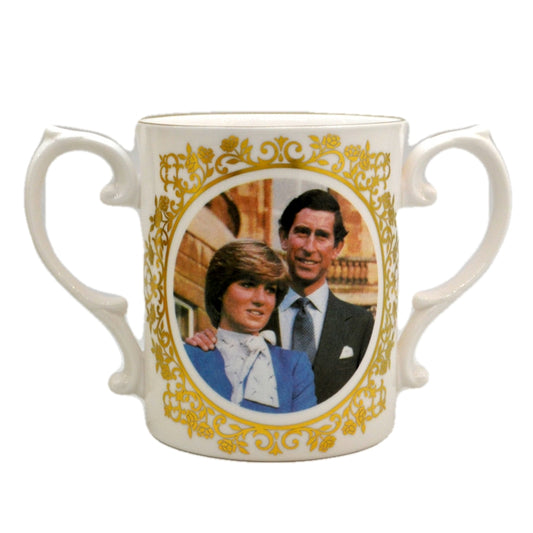 Caverswall China Charles & Dianna Loving Cup