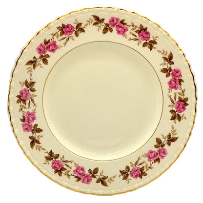 Myott Son & Co Ltd China BL560 Pink Rose Spray Dessert Plate