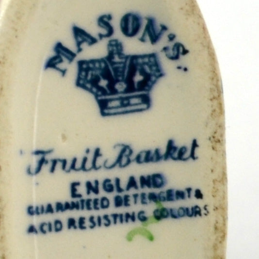Mason's Fruit Basket Hand Coloured Match Holder