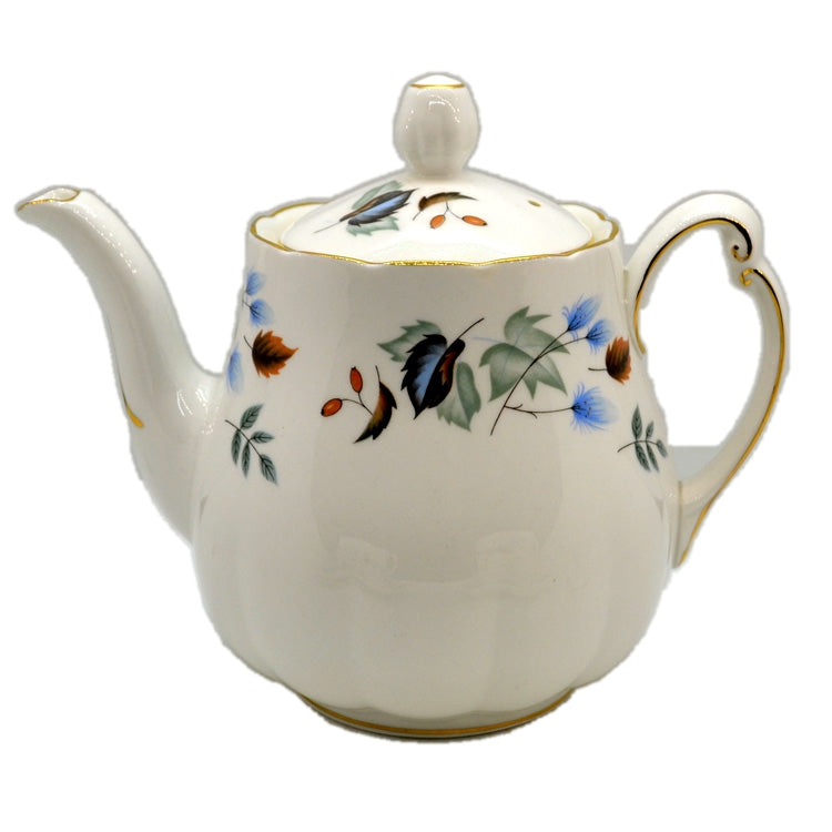 Colclough Ridgway Linden 8162 1.5-pint Teapot c1955-1964