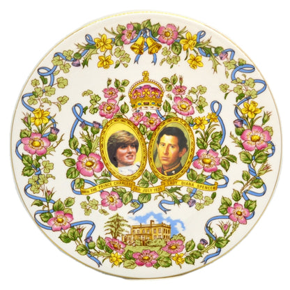 Caverswall Limited edition Royal Wedding China Plate 1981