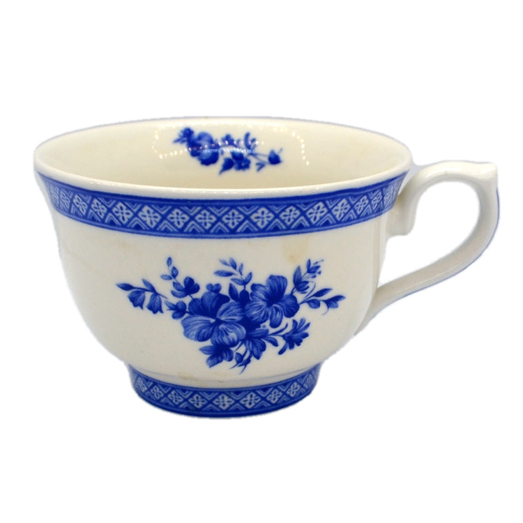 Churchill China Out of the Blue Tea Cup Blue And White Floral China