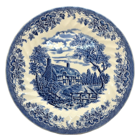 Churchill The Brook Blue China Dinner Plate