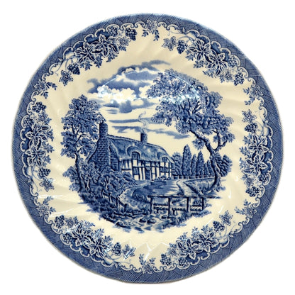 Churchill The Brook Blue China Dinner Plate