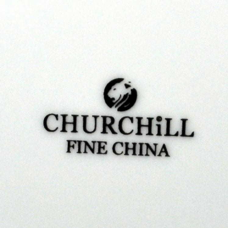 Churchill China Venice Blue and White China factory mark