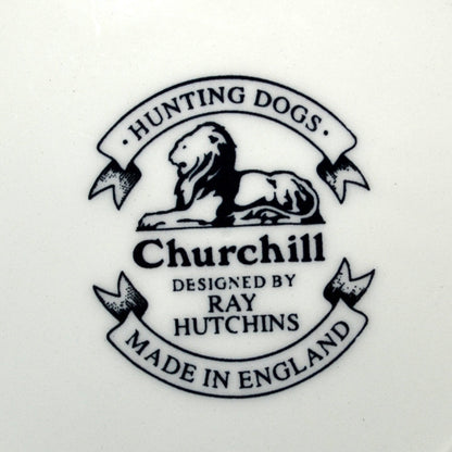 Churchill China Huntings Dogs English Setter Dinner Plate