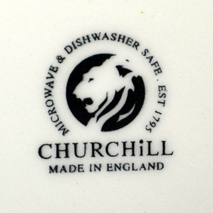 Churchill The Brook Blue China Dinner Plate