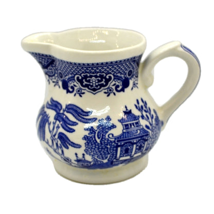 Churchill China Blue Willow Milk Jug