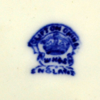 Wildblood Heath & Sons Clifton China Blue Willow side plate