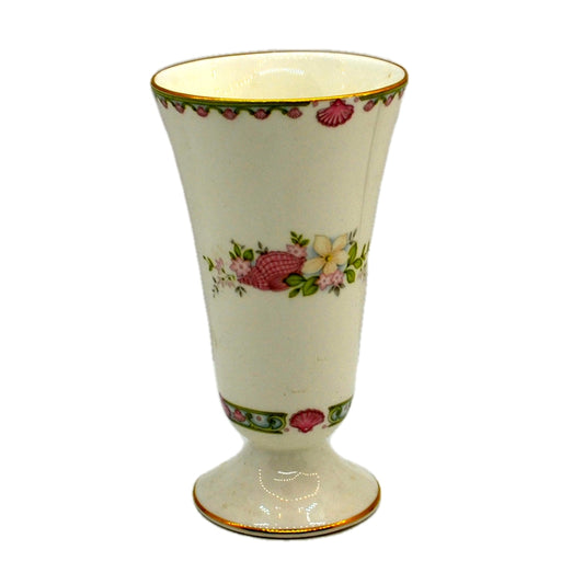 Coalport China Canterbury Flute Vase