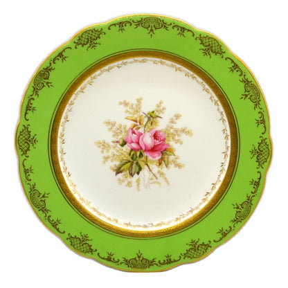 Set of 6 Coalport floral china caninet plates c1910