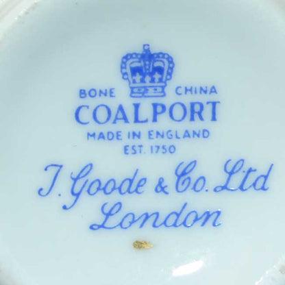 coalport j goode china marks