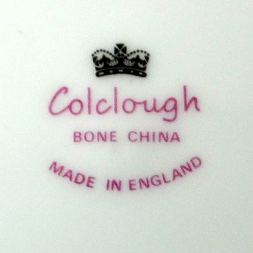 Doulton period Colclough Avon bone china cake plate 5 panel