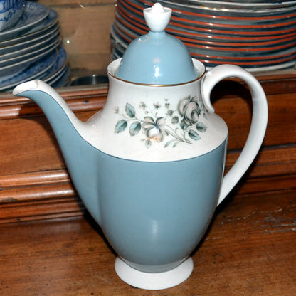 Royal Doulton Rose Elegans coffee pot