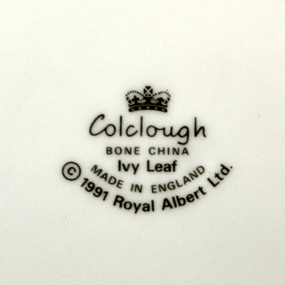 Colclough Royal Albert Ivy Leaf Bone China marks