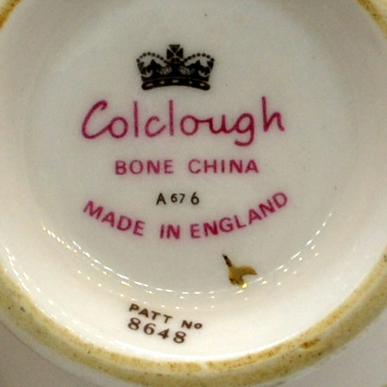 Colclough Sedgley 8648 China Tea Cups Shape C