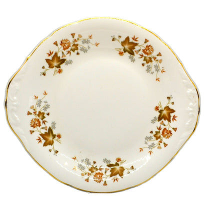 Doulton period Colclough Avon bone china cake plate 5 panel